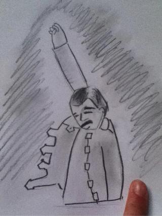 320x427 my rubbish drawing of my rock hero freddie mercury!!!!! - Rubbish Drawing