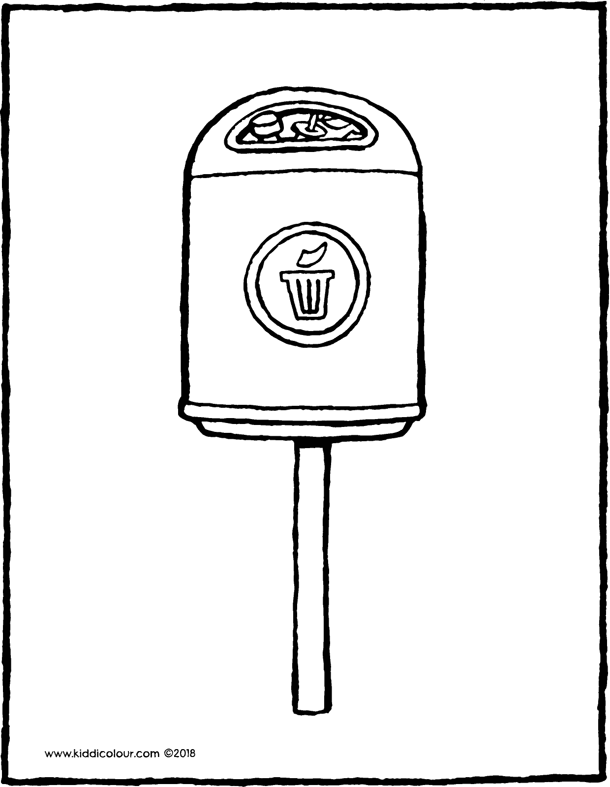 1240x1600 rubbish bin - Rubbish Drawing