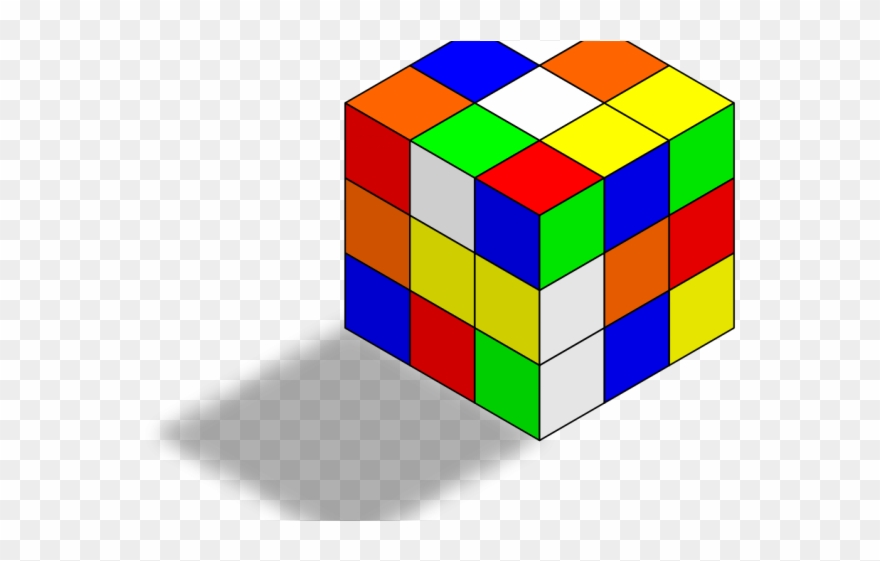 880x561 ice cube clipart small - Rubiks Cube Drawing