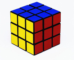 250x205 Manual Orthographics - Rubiks Cube Drawing