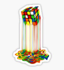 210x230 Rubiks Cube Drawing Stickers Redbubble - Rubiks Cube Drawing