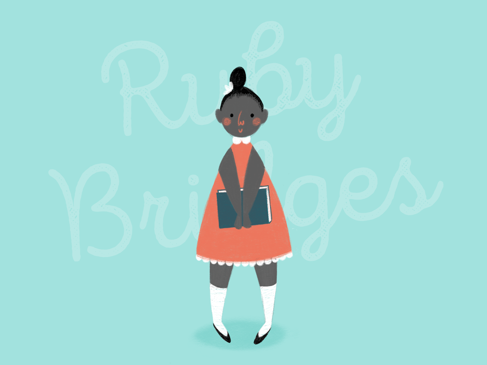 Ruby Bridges Drawing at PaintingValley.com | Explore collection of Ruby ...