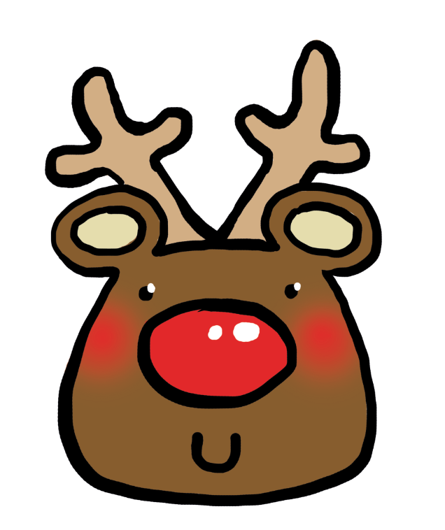 636x758 Reindeer, Drawing, Sketch, Transparent Png Image Clipart Free - Rudolph Drawing