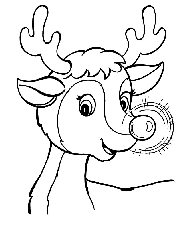 669x800 rudolph the red nosed reindeer drawing free download - Rudolph The Red Nosed Reindeer Drawing