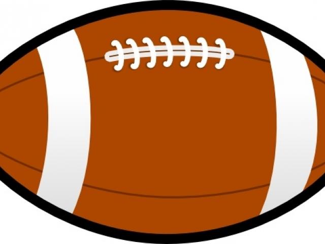 640x480 rugby ball clipart drawing - Rugby Ball Drawing