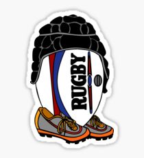 210x230 rugby ball drawing stickers redbubble - Rugby Ball Drawing