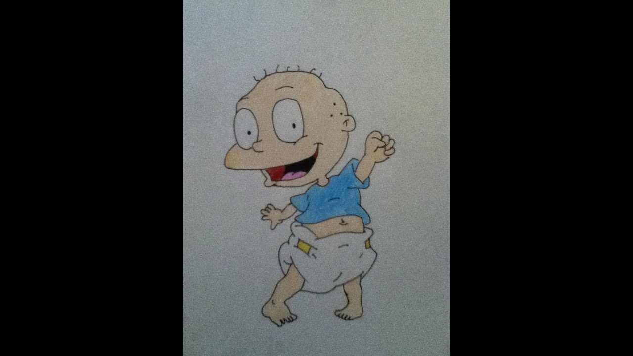 1280x720 speed drawing tommy pickles from rugrats - Rugrats Drawing