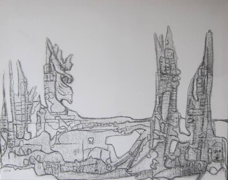 770x609 ruins drawing - Ruins Drawing