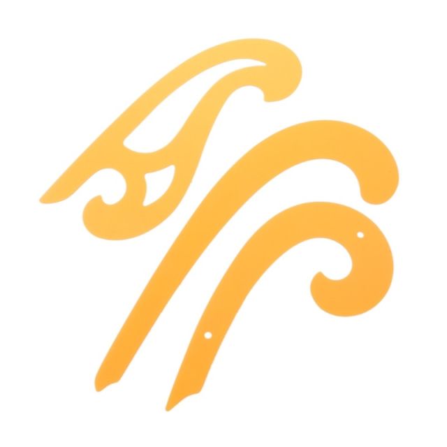 640x640 pcs french curve template ruler drawing drafting tailor designer - Ruler Drawing