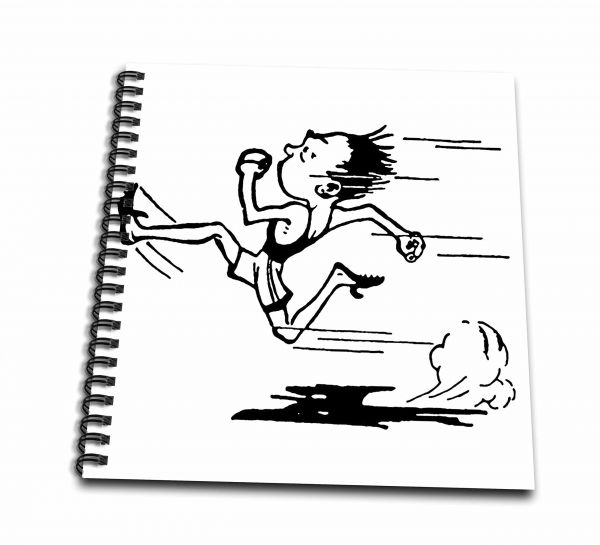 600x545 Tnmgraphics Sports - Runner Drawing