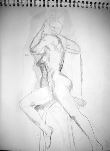 375x516 classic runner drawing - Runner Drawing