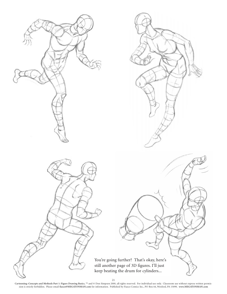 728x942 Figure Drawing Basics - Running Figure Drawing