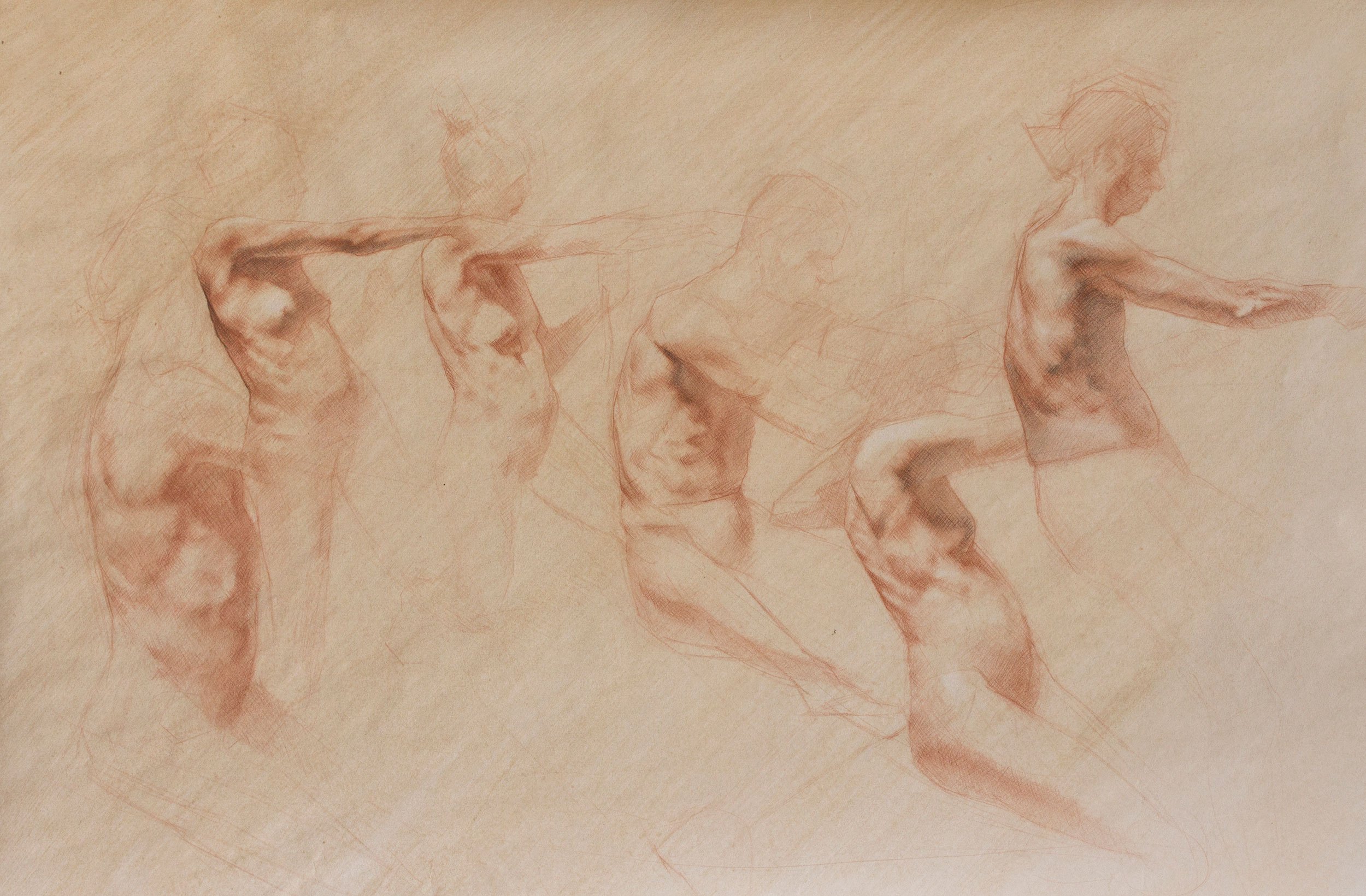 2500x1641 Figure Drawing V Francesco Lombardo - Running Figure Drawing