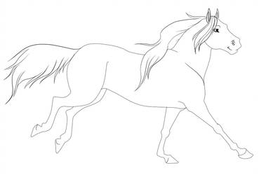 369x250 horselineart explore horselineart - Running Horse Line Drawing