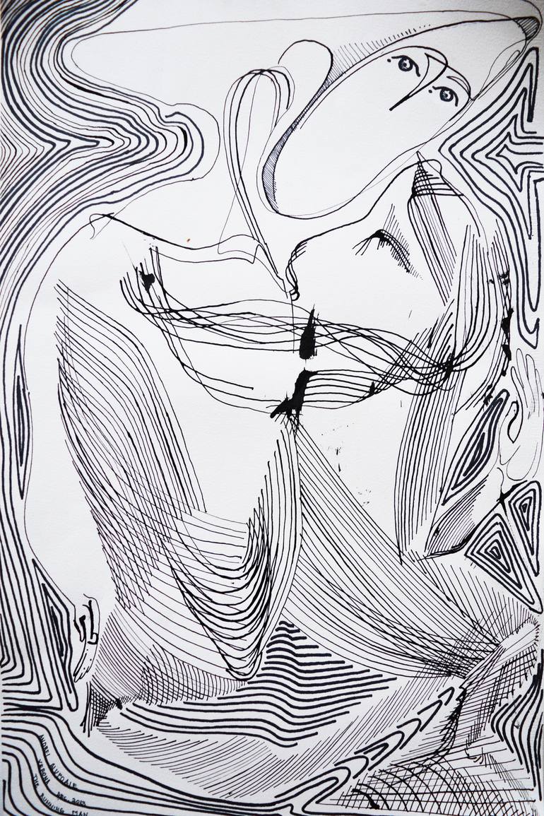 770x1155 the running man drawing - Running Man Drawing