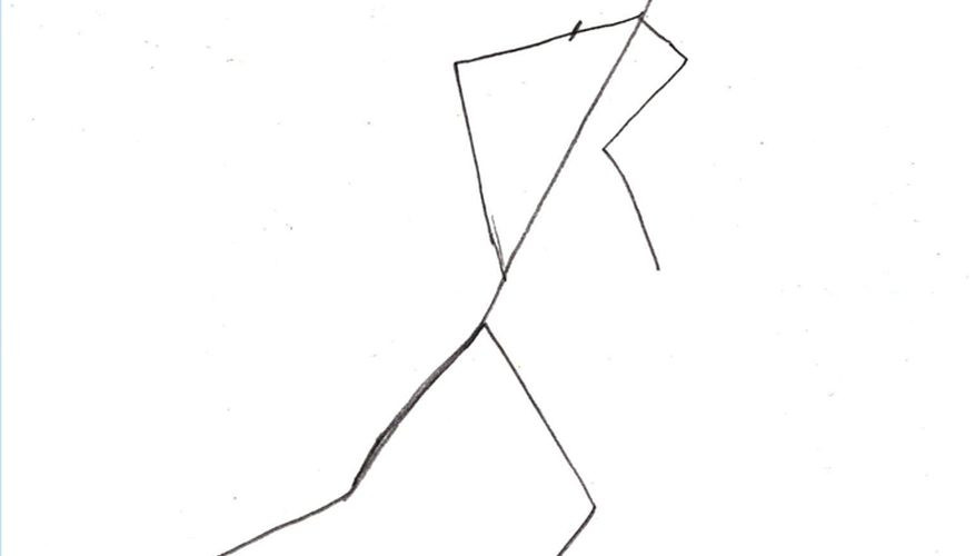 877x500 steps to draw a person how to draw person running draw alimy us - Running Person Drawing