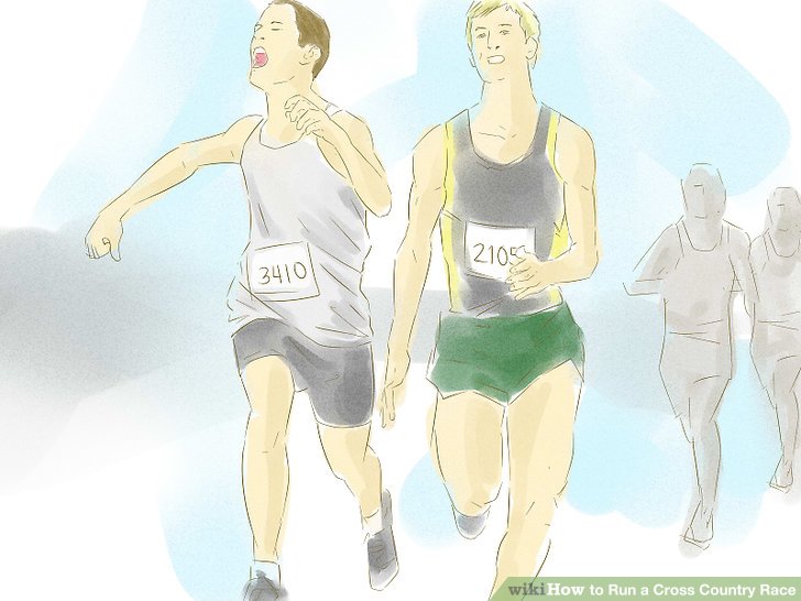 728x546 how to run a cross country race - Running Race Drawing