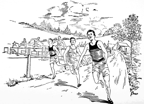 600x433  - Running Race Drawing