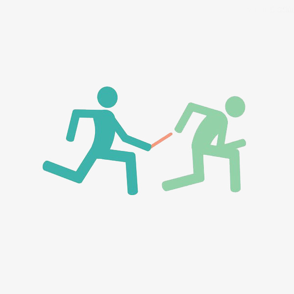 600x600 team running race relay, team clipart, race clipart, cartoon hand - Running Race Drawing