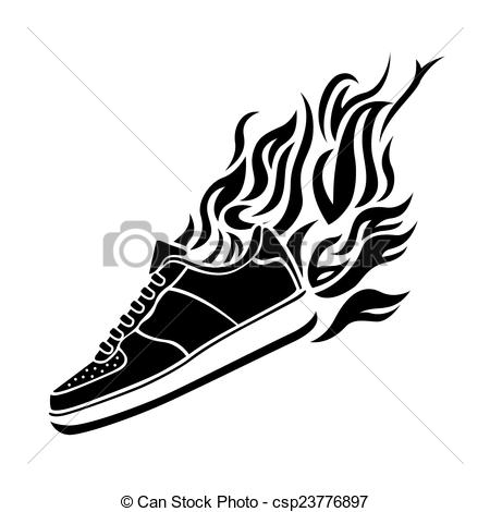 450x470 Huge Collection Of 'running Shoe Drawing' Download More Than - Running Shoes Drawing