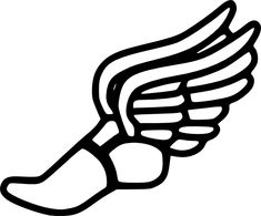 235x195 Track And Field Symbol - Running Track Drawing