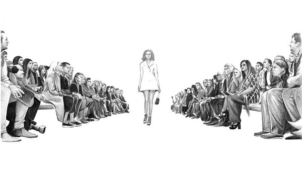 600x374 illustrator makes the runway come alive with animated graphite - Runway Drawing