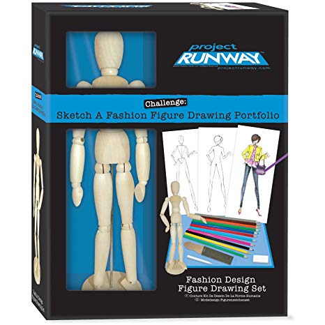 466x466 project runway fashion and figure drawing set toys - Runway Drawing