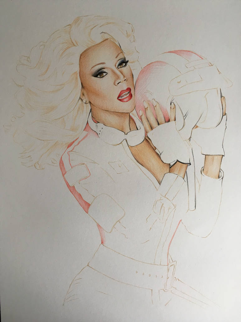 774x1033 Rupaul Drag Race Drawing Wip - Rupaul Drawing