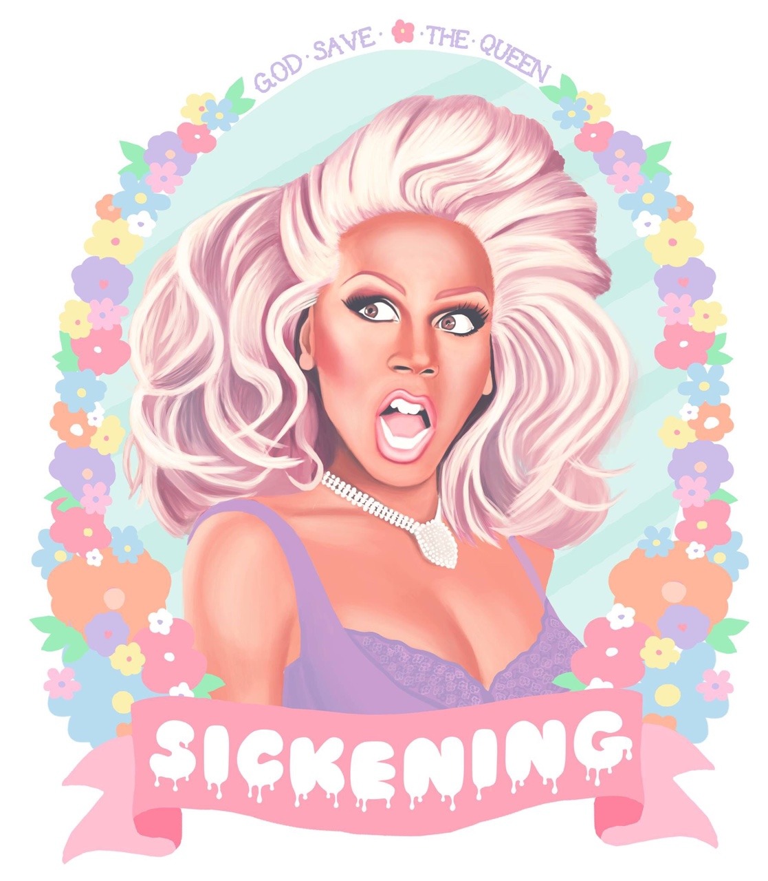 1117x1280 classyburd blog yes mama! sickening rupaul print - Rupaul Drawing