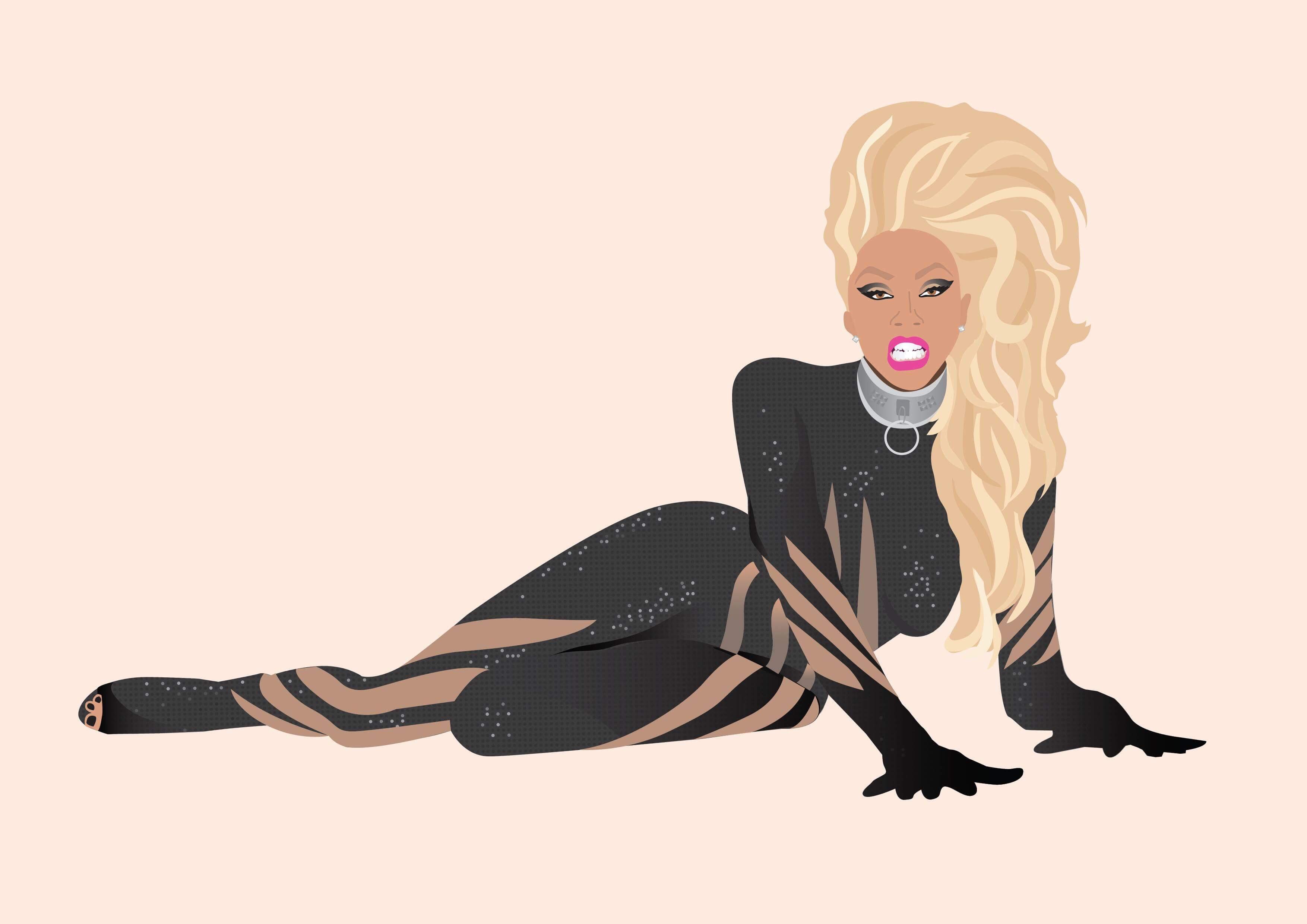 3508x2480 I Got To Draw Rupaul - Rupaul Drawing