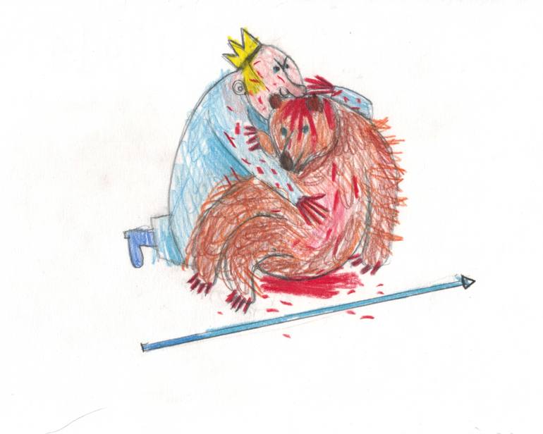 770x616 putin is killing russia drawing - Russia Drawing