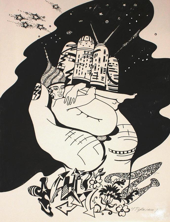 689x900 russian doll drawing - Russian Doll Drawing