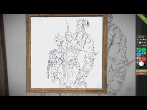 480x360 rust game fast draw art timelapse - Rust Drawing