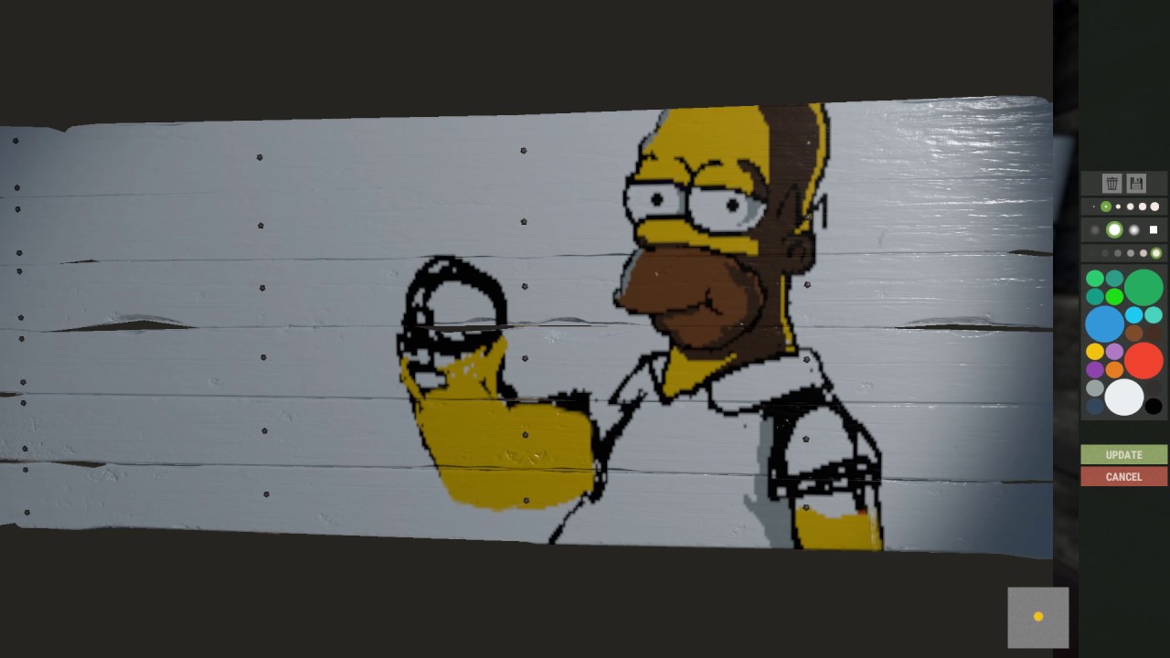 1280x720 Rust Sign Drawing Time Lapse - Rust Drawing