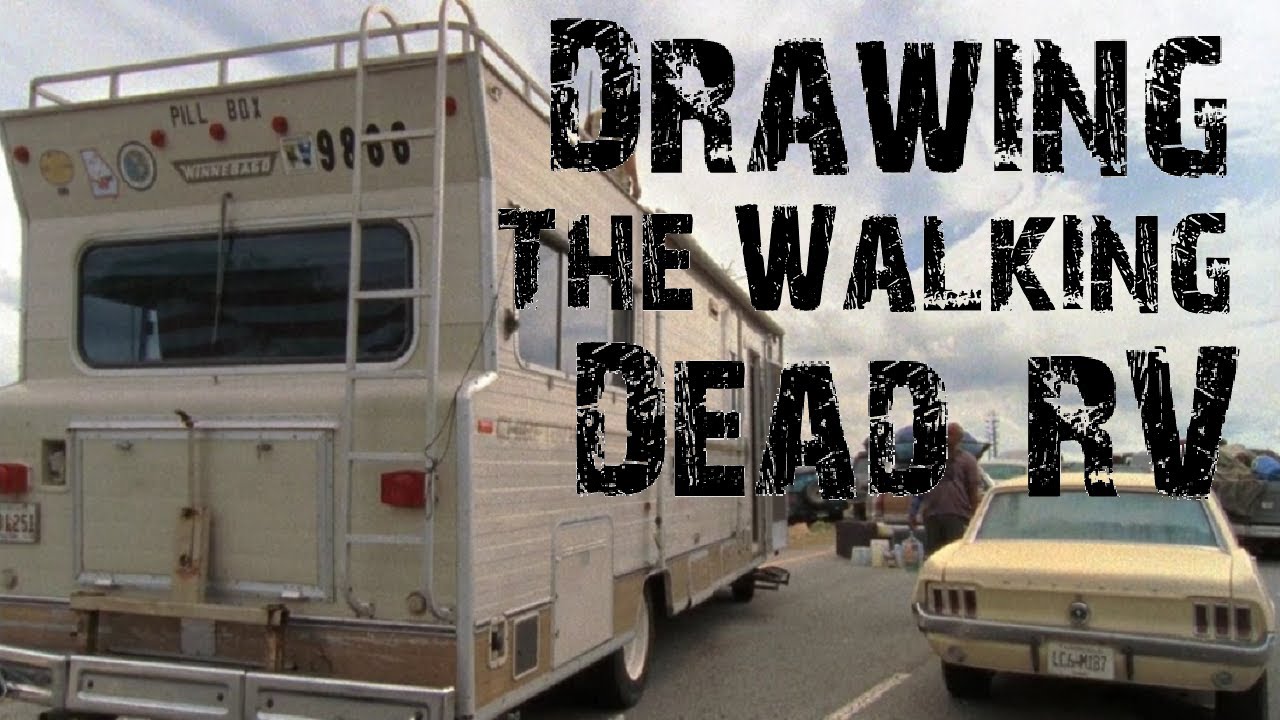 1280x720 Drawing Dales Rv From The Walking Dead - Rv Drawing