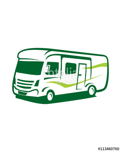 400x500 Rv Simple Drawing Stock Image And Royalty Free Vector - Rv Drawing