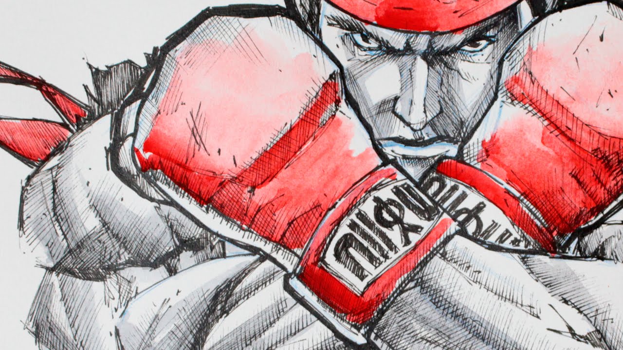 1280x720 Ryu - Ryu Drawing