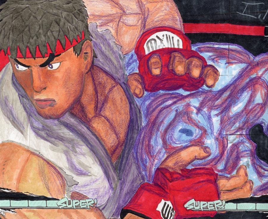900x734 Ryu Drawing - Ryu Drawing