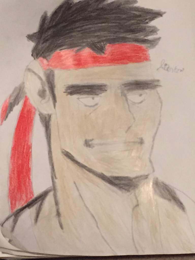 768x1024 talk is cheap - Ryu Drawing