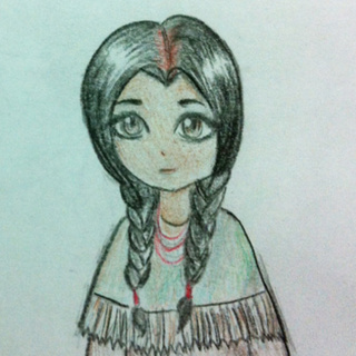 320x320 Sacagawea Drawing For My Project Style - Sacagawea Drawing