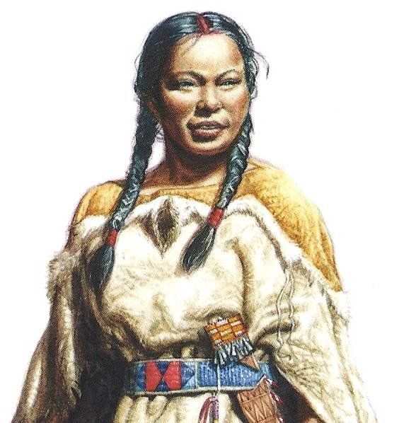 564x598 Real Sacagawea Drawings - Sacagawea Drawing