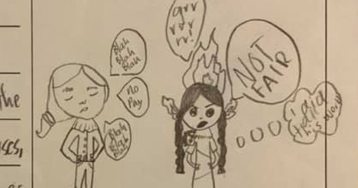 1200x630 girl's hilarious school assignment on sacagawea slams history - Sacagawea Drawing