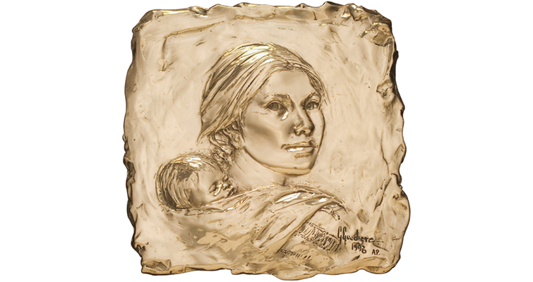 755x400 goodacre selling sacagawea dollar related sculpture coin world - Sacagawea Drawing