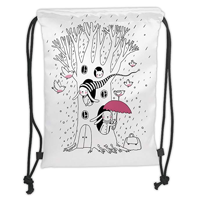 679x679 custom printed drawstring sack backpacks bags,magical - Sack Drawing