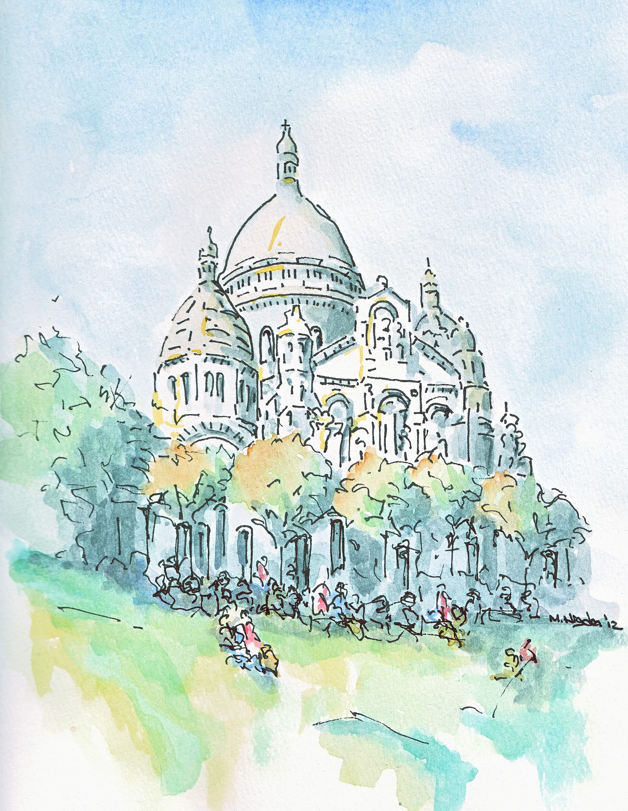 1239x1600 mark higden the fashionisto professor - Sacre Coeur Drawing