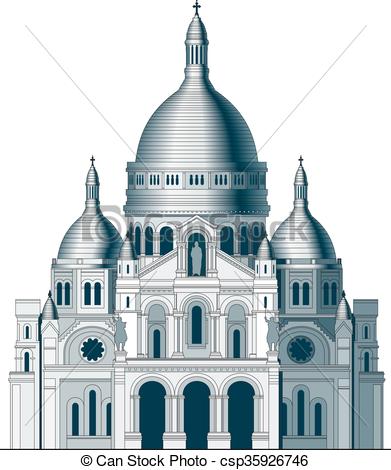 Sacre Coeur Drawing at PaintingValley.com | Explore collection of Sacre ...