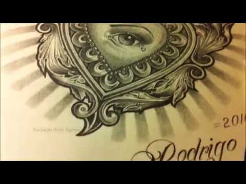 480x360 sacred heart - Sacred Heart Drawing