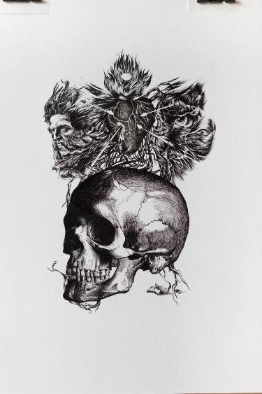 375x563 sacred heart - Sacred Heart Drawing