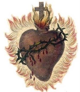 278x320 sacred heart of jesus pictures and drawing art images - Sacred Heart Drawing