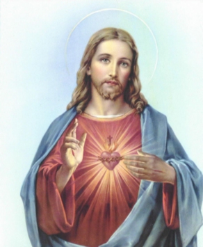 292x355 sacred heart of jesus - Sacred Heart Of Jesus Drawing